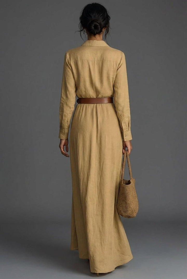 Amelia | Women's Long Sleeve Wrap Maxi Dress