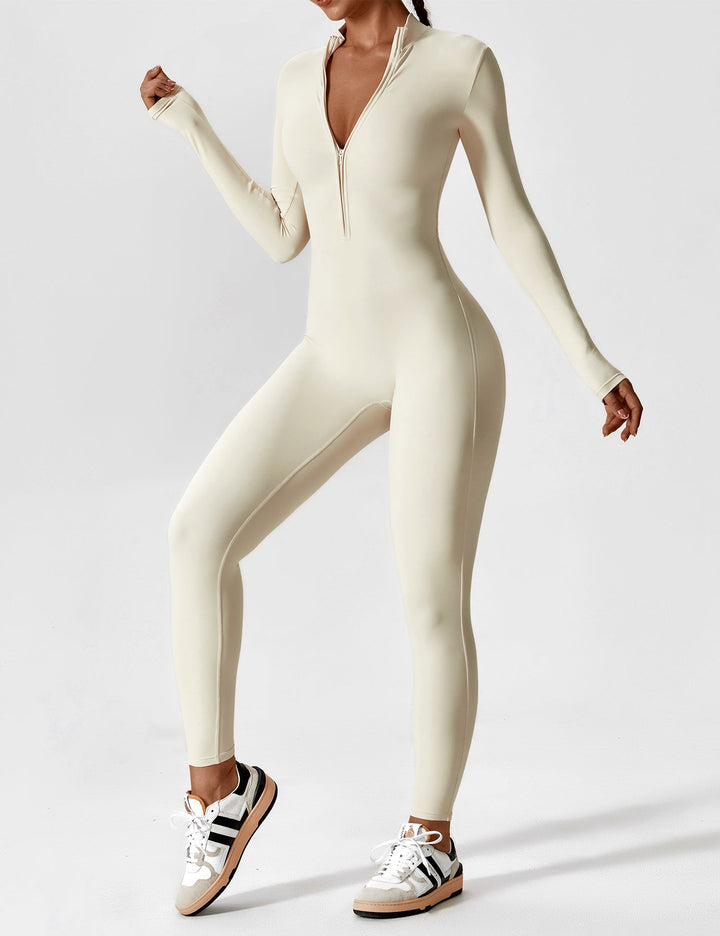 Lucy | Women’s Summer Long Sleeve Zip Set