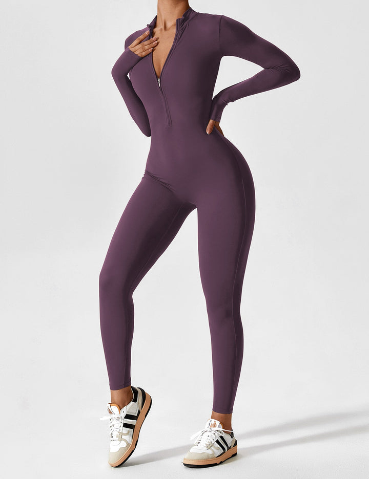 Lucy | Women’s Summer Long Sleeve Zip Set