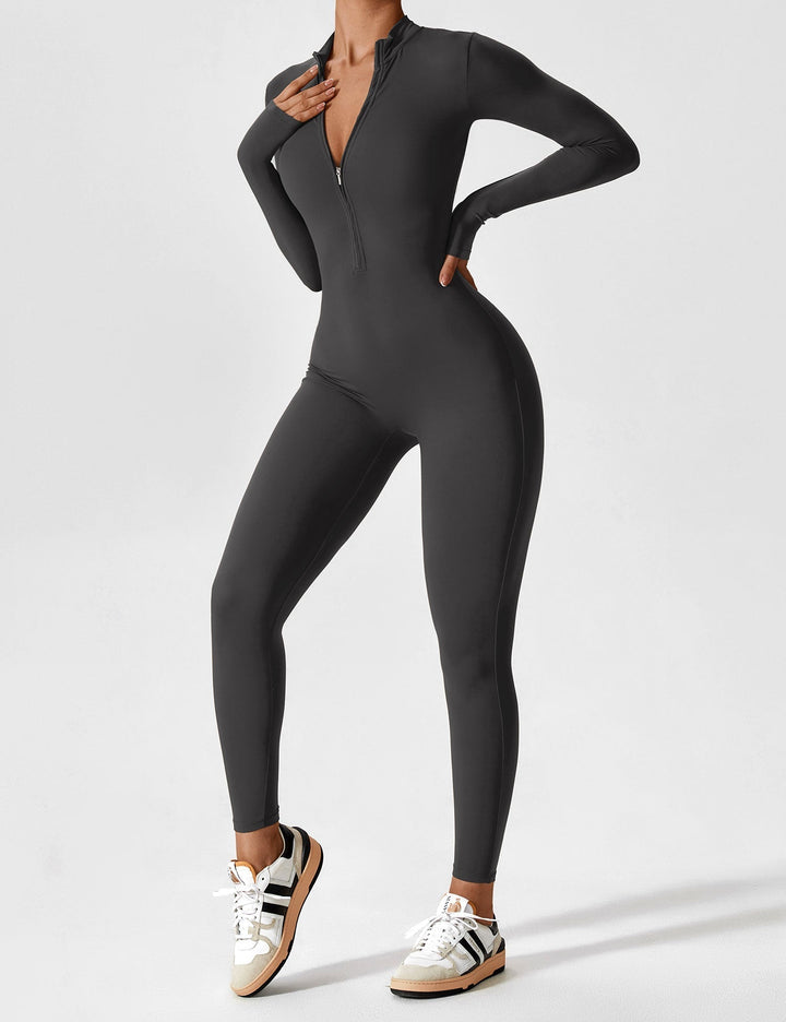 Lucy | Women’s Summer Long Sleeve Zip Set