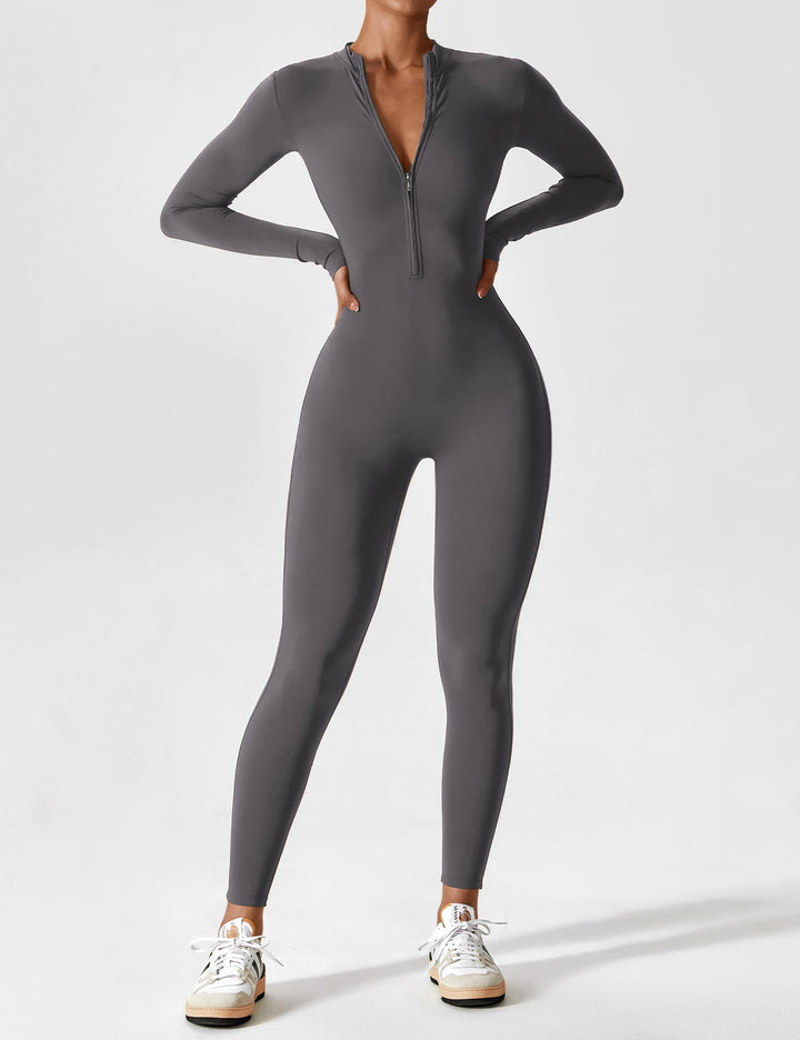 Lucy | Women’s Summer Long Sleeve Zip Set
