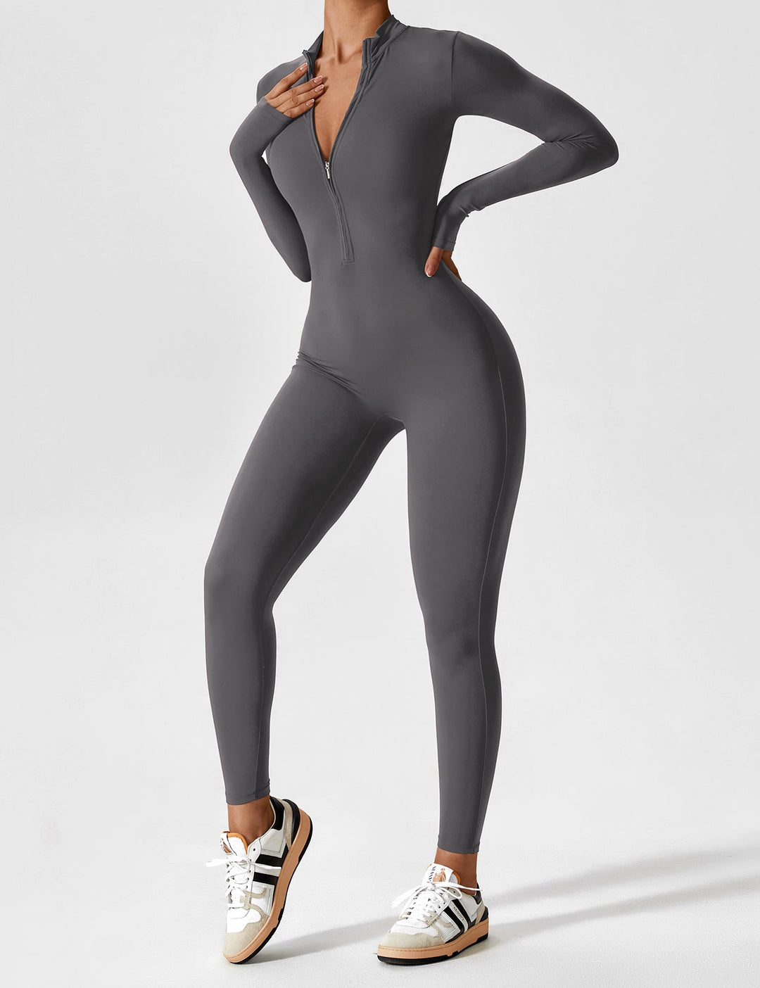 Lucy | Women’s Summer Long Sleeve Zip Set