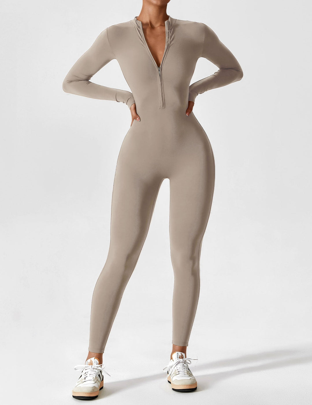 Lucy | Women’s Summer Long Sleeve Zip Set