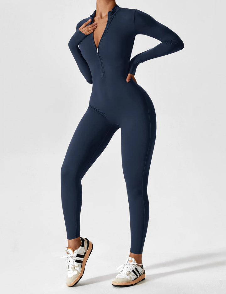 Lucy | Women’s Summer Long Sleeve Zip Set