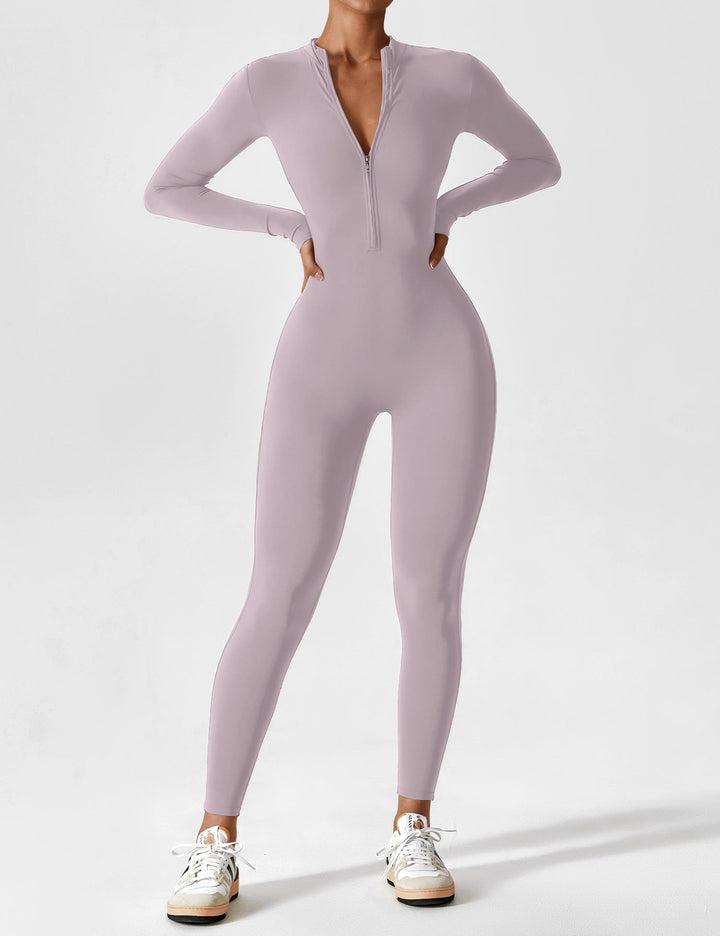 Lucy | Women’s Summer Long Sleeve Zip Set