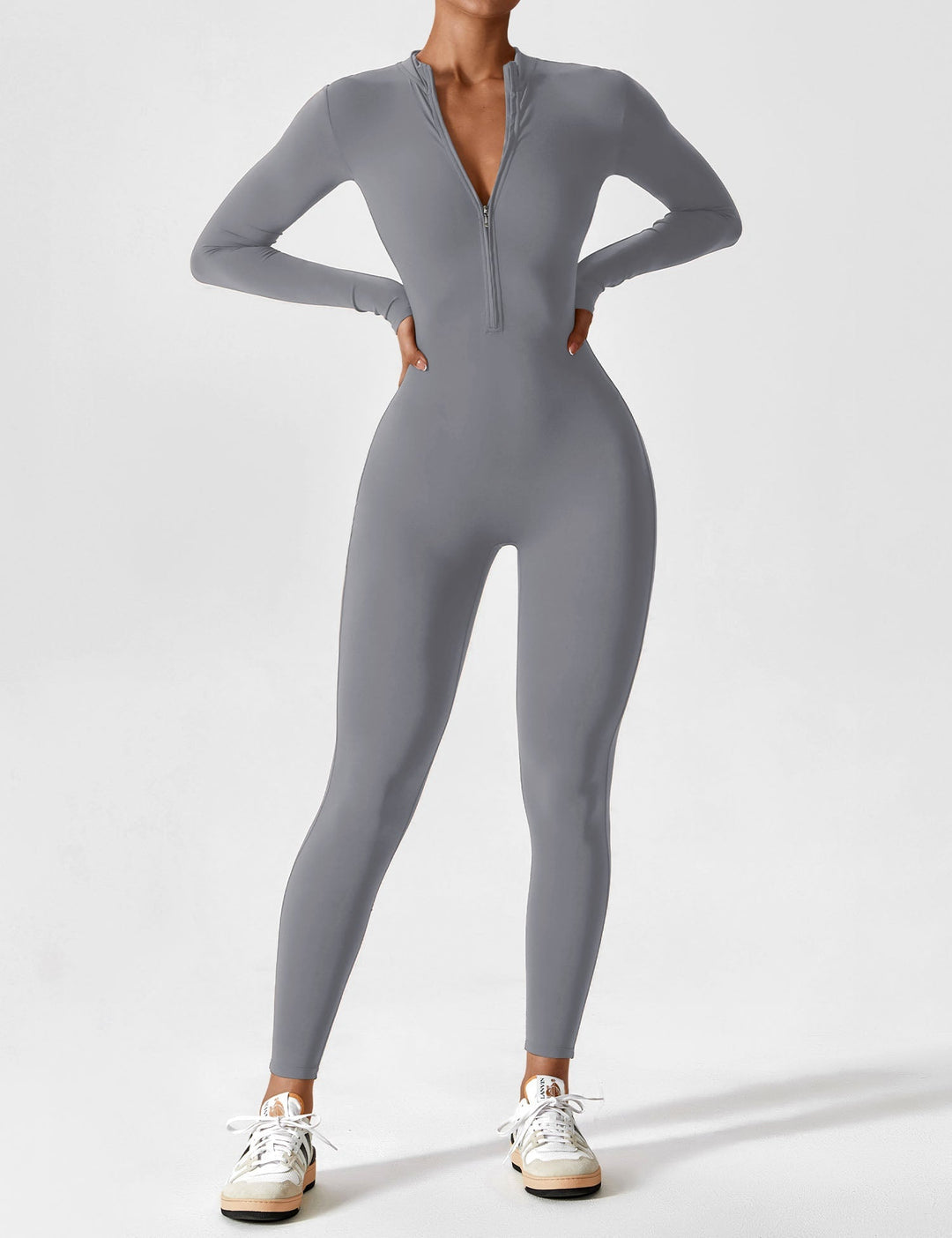 Lucy | Women’s Summer Long Sleeve Zip Set