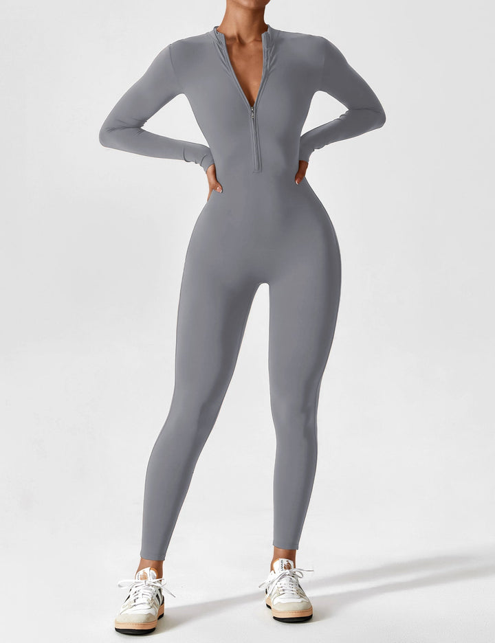 Lucy | Women’s Summer Long Sleeve Zip Set